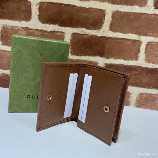First bag ru Diana case Gucci card wallet 0717